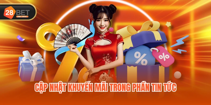 Cập nhật khuyến mãi trong phần tin tức