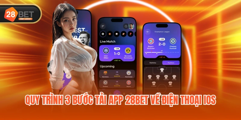 Quy trình 3 bước tải app 28BET về điện thoại IOS