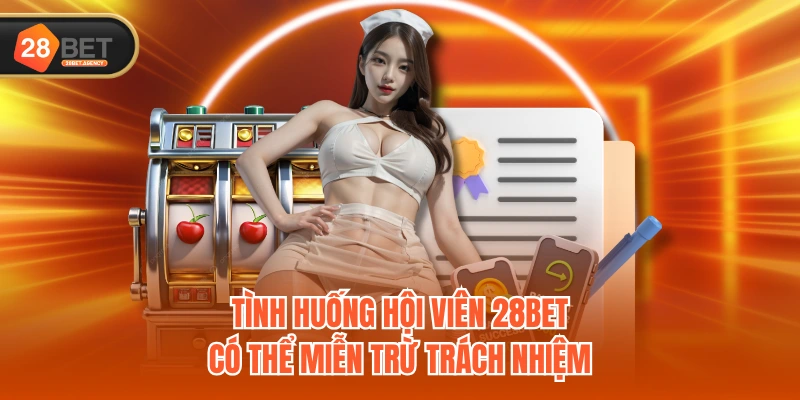 Tình huống hội viên 28BET có thể miễn trừ trách nhiệm