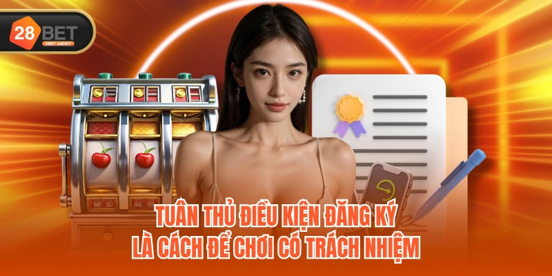 Tuân thủ điều kiện đăng ký là cách để chơi có trách nhiệm