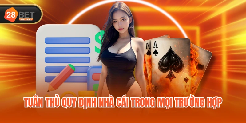 Tuân thủ quy định nhà cái trong mọi trường hợp
